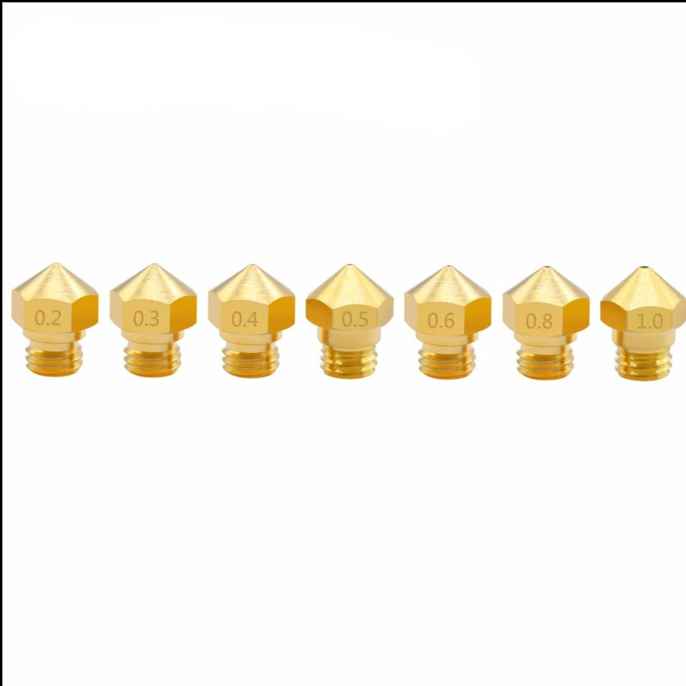 M7 Nozzlen - 3D-Drucker Düsen für MK10 Hotends Extruder – Ansicht 2