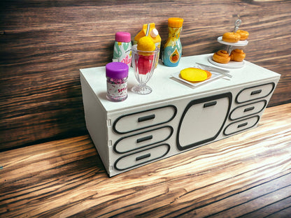 Küchentheke passend für Miniverse/ Minibrands in verschiedenen Farben – Ansicht 3