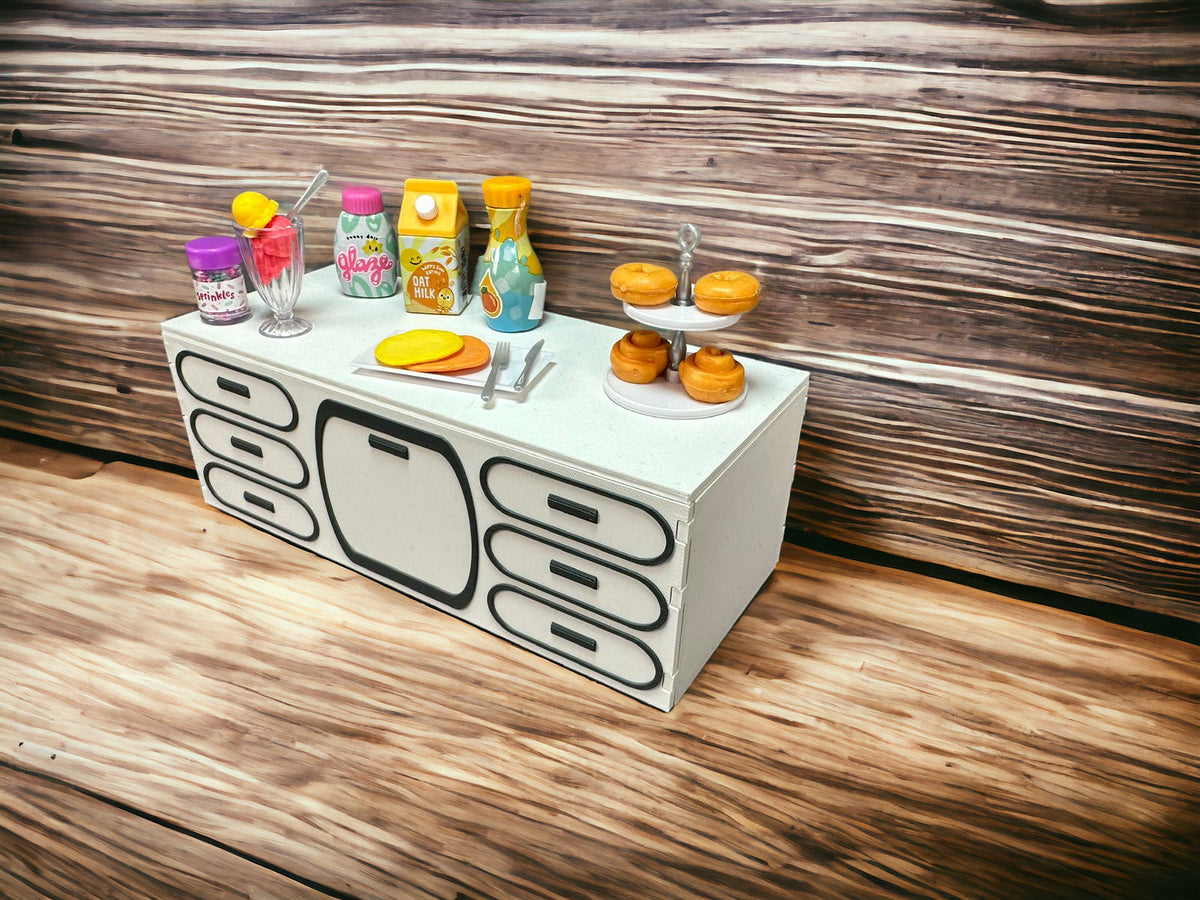 Küchentheke passend für Miniverse/ Minibrands in verschiedenen Farben – Ansicht 4