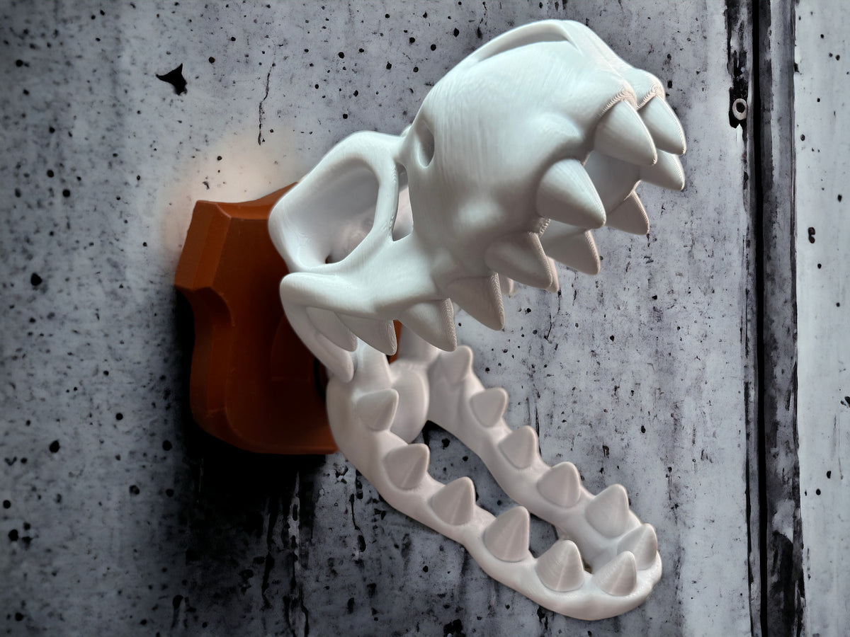 Flexi Dino Jagdtrophäe - Spielzeug aus nachhaltigem 3D-Druck Filament – Ansicht 5