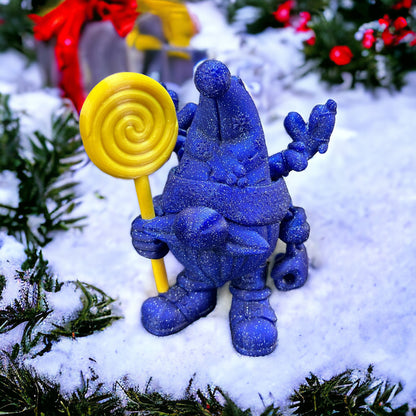 Flexibler Weihnachtsgnom mit Loli - Natürliches Spielzeug aus nachhaltigem
