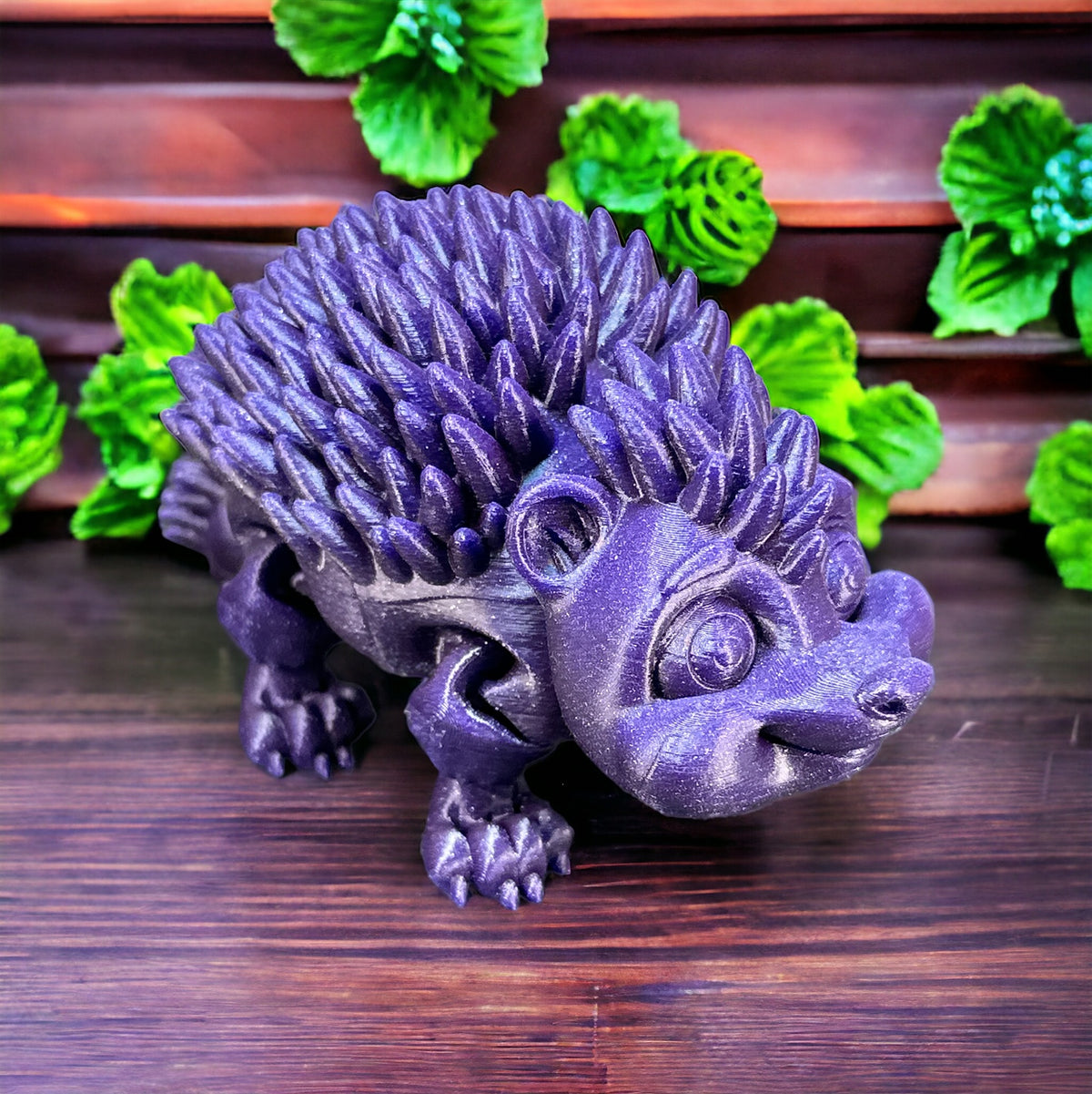 Flexibler Igel - Natürliches Spielzeug aus nachhaltigem 3D-Druck