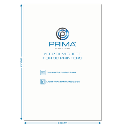 NFEP Film Sheet For 3d Printers - 260 X 390 mm – Ansicht 3