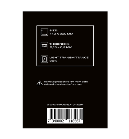 Nfep Film Sheets For 3d Printers - 140 X 200 Mm - 3-Pack – Ansicht 4