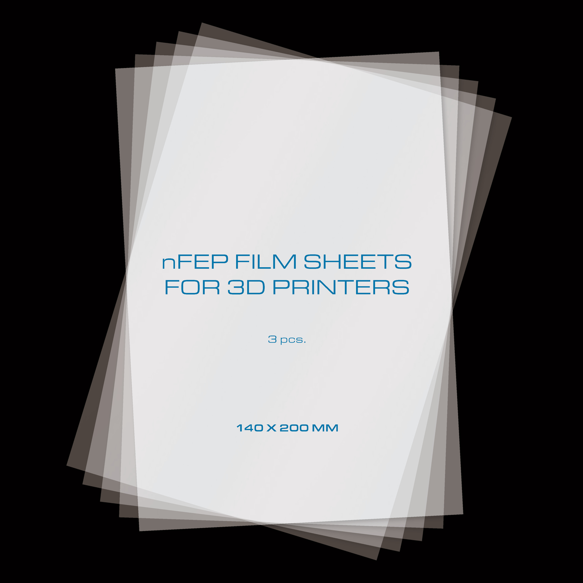 Nfep Film Sheets For 3d Printers - 140 X 200 Mm - 3-Pack – Ansicht 2