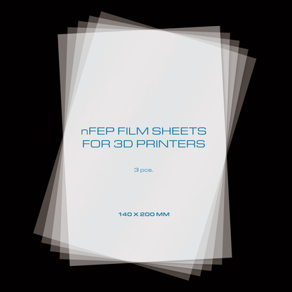 Nfep Film Sheets For 3d Printers - 140 X 200 Mm - 3-Pack – Ansicht 2