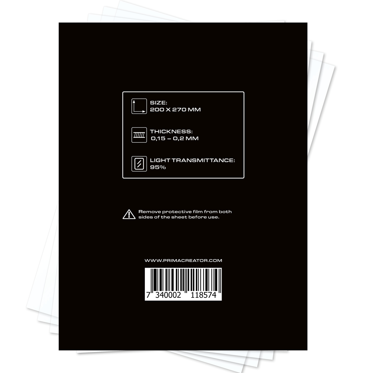NFEP Film Sheets For 3d Printers - 200 X 270 Mm - 2-Pack – Ansicht 2