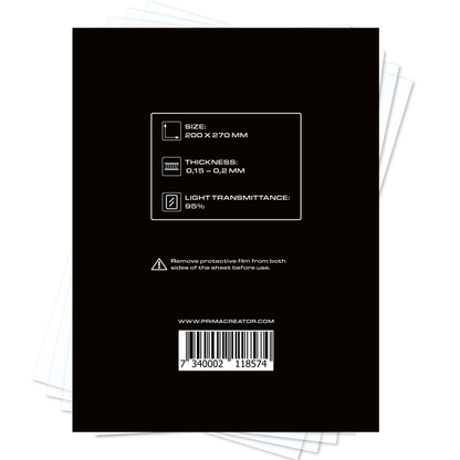 NFEP Film Sheets For 3d Printers - 200 X 270 Mm - 2-Pack – Ansicht 2