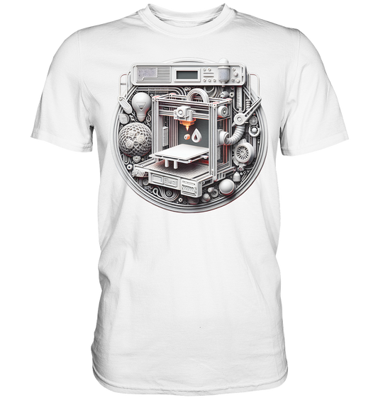 Premium T-Shirts mit dem Design „3D Print“ – Ein Must-Have