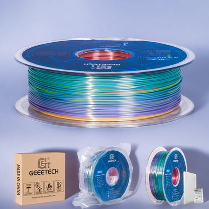 PLA- Rainbow Filament - 1,75 mm - 1,00 kg - Geeetech - 3D Druck Filament – Ansicht 2